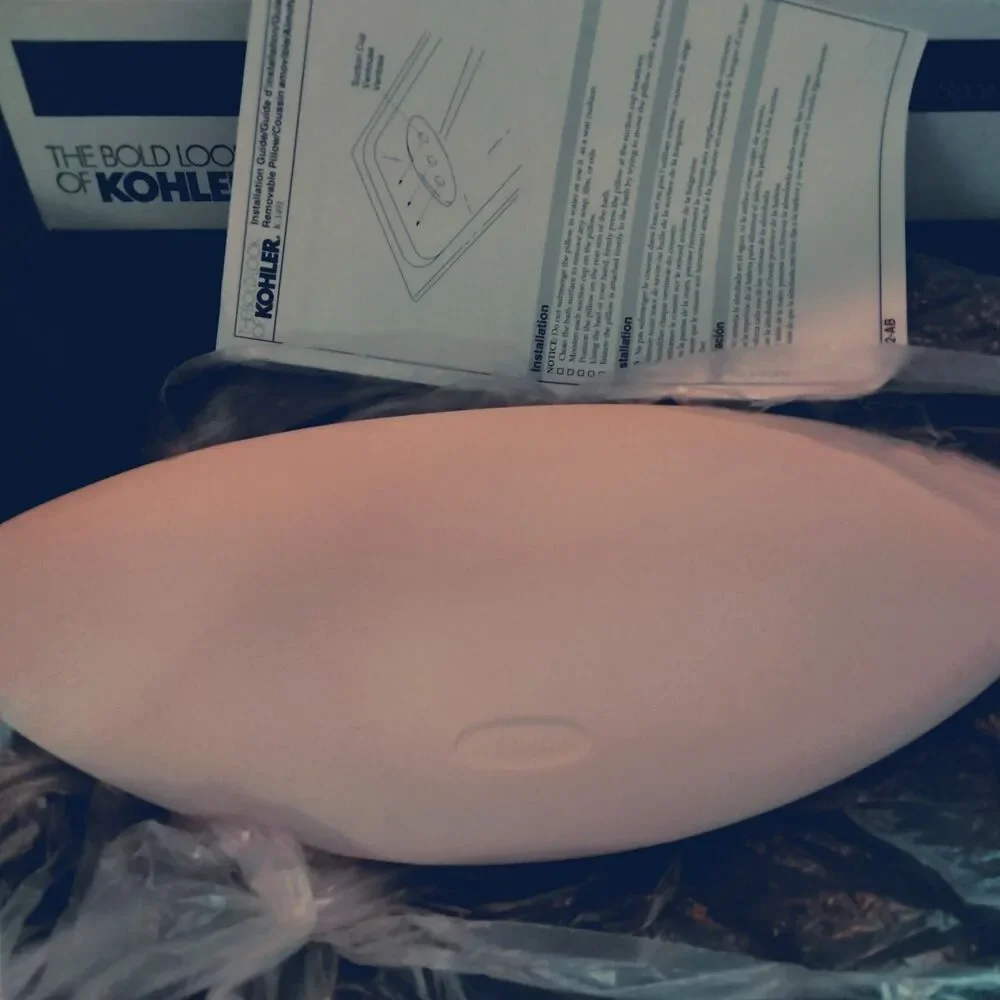 Kohler K-1491-96 Bath Whirlpool Pillow Biscuit-96 Replacement Tub Headrest OEM